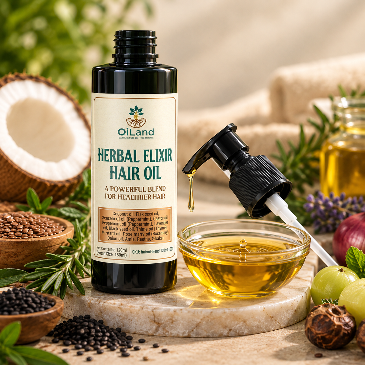 Herbal Elixir Hair Oil